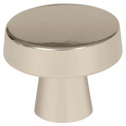 1-5/16" BlackRock Cabinet Knob, Polished Nickel Main - Image