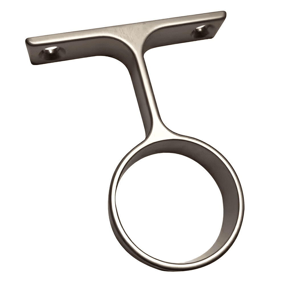 Center Support for Round Tubing, Dull Nickel - Main Image