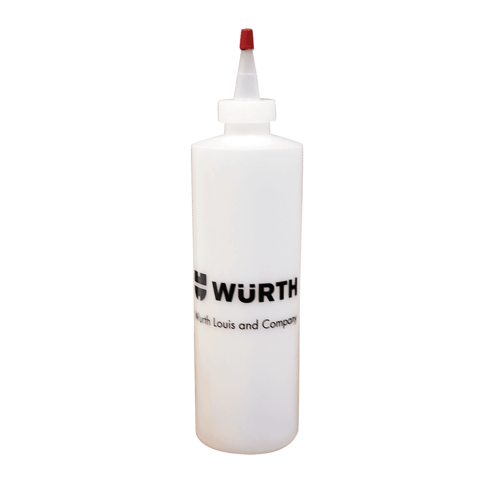 Paramount Global Svcs Empty Glue Bottle with Cap Quart - Front View
