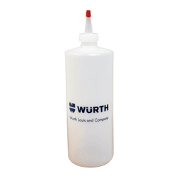 Paramount Global Svcs Empty Glue Bottle with Cap Quart - Back View
