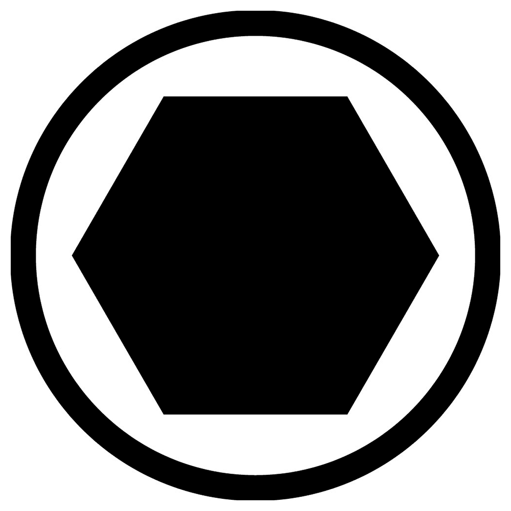 1" x 3mm Hex-Allen Insert Bit - Alt Image 1