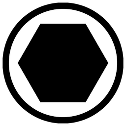 1" x 3mm Hex-Allen Insert Bit - Alt Image 1