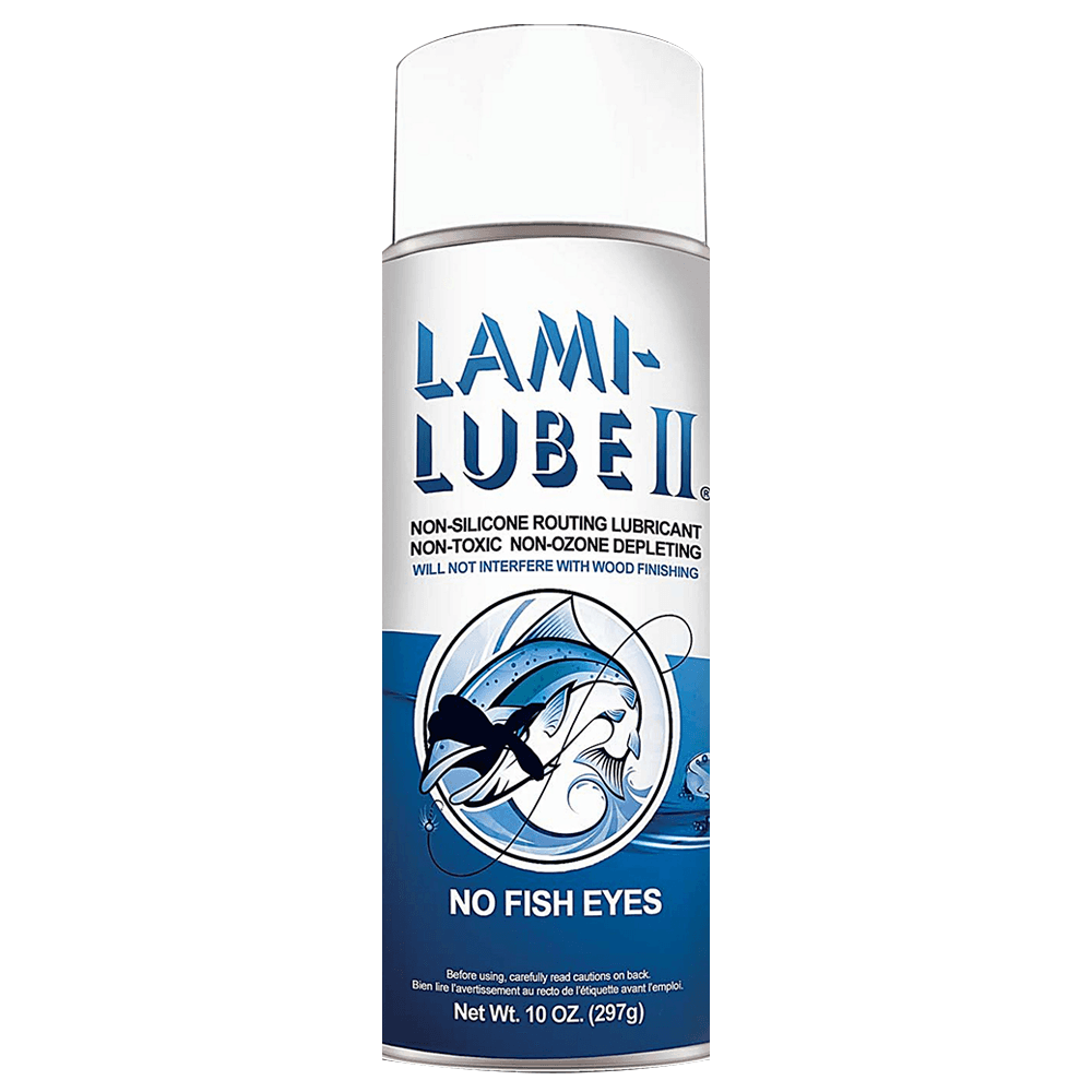 Lami-Lube II Silicone Free Laminate Lubricant, 10.5 oz Can - Spray on lubricant for all types of laminated plastics