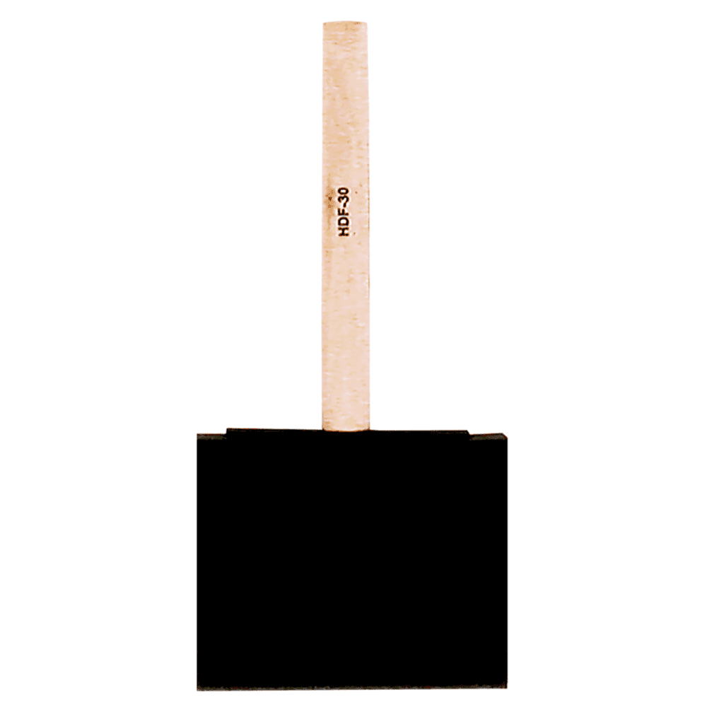 High-Quality Z-Pro Foam Brush with Wood Handle - Great for DIY Painting and Crafts