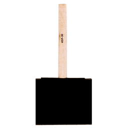 High-Quality Z-Pro Foam Brush with Wood Handle - Great for DIY Painting and Crafts