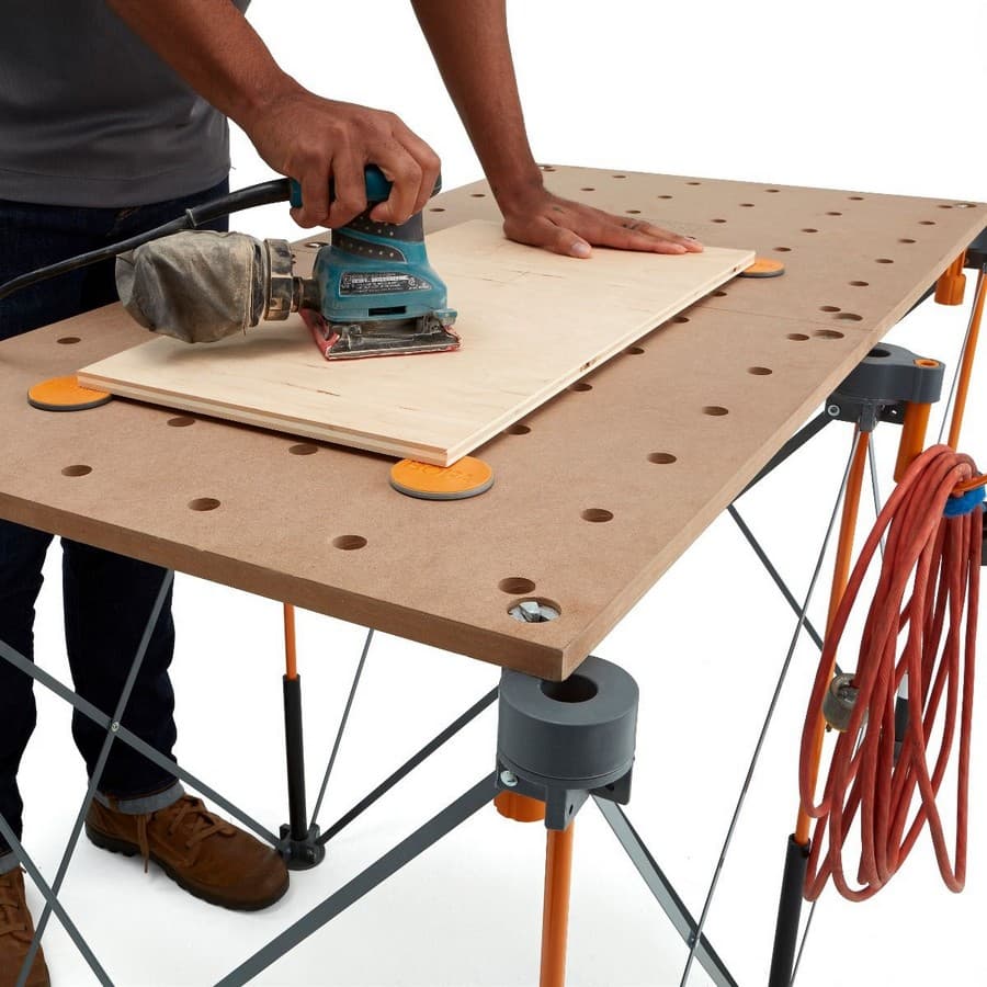 Bora CK22T Centipede Workbench Top with 3/4" Dog Holes :: Image 40