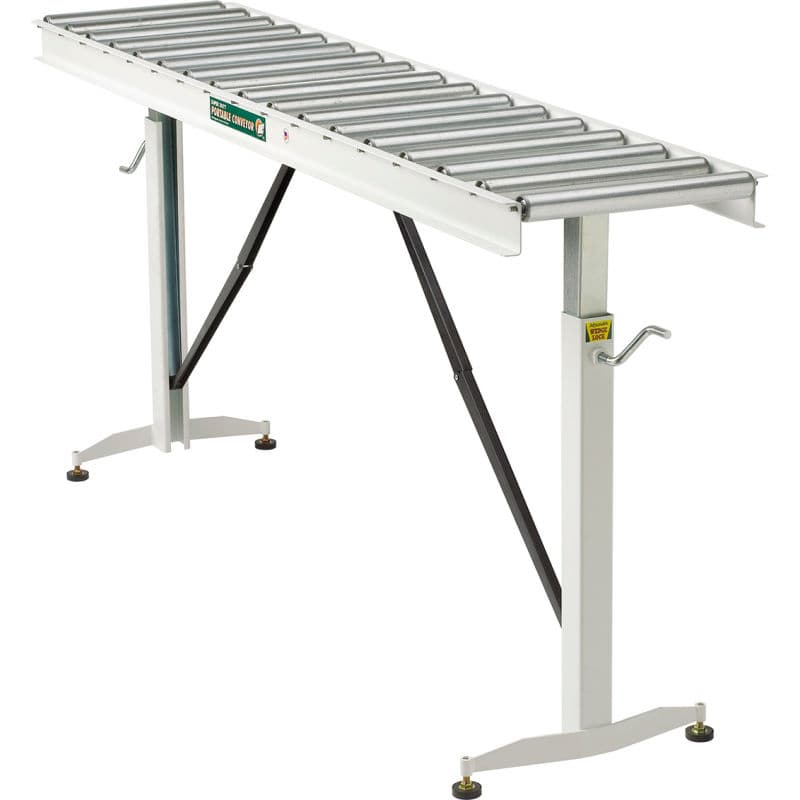 HTC HRT-70 Adjustable Roller Table Feed Stand 66" L x 15" W