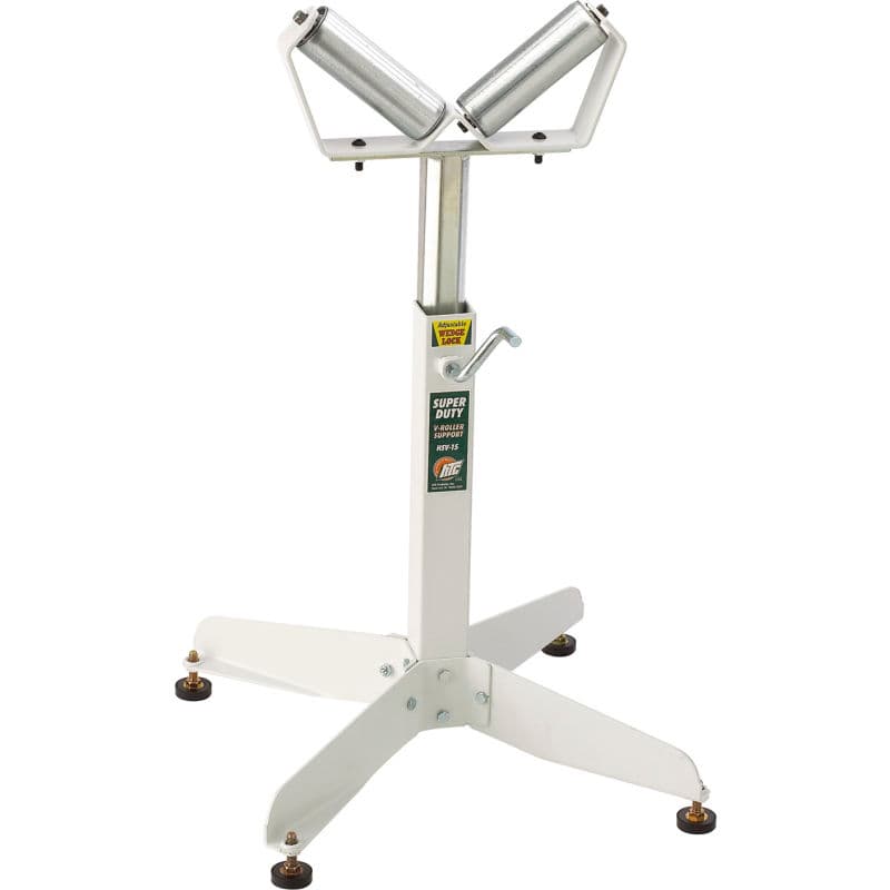 HTC HSV-15 V Roller Stand with 22" - 32" Height Adjustment