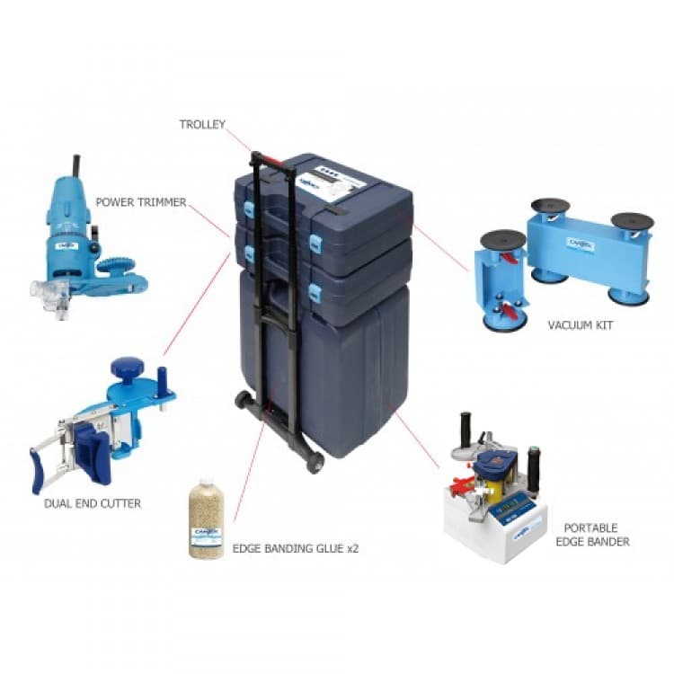 Cantek MX550AU Portable Edgebander Package :: Image 30