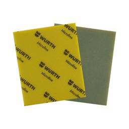 Wurth One Sided Sanding Sponge Aluminum Oxide 280 Grit Yellow 20/Box