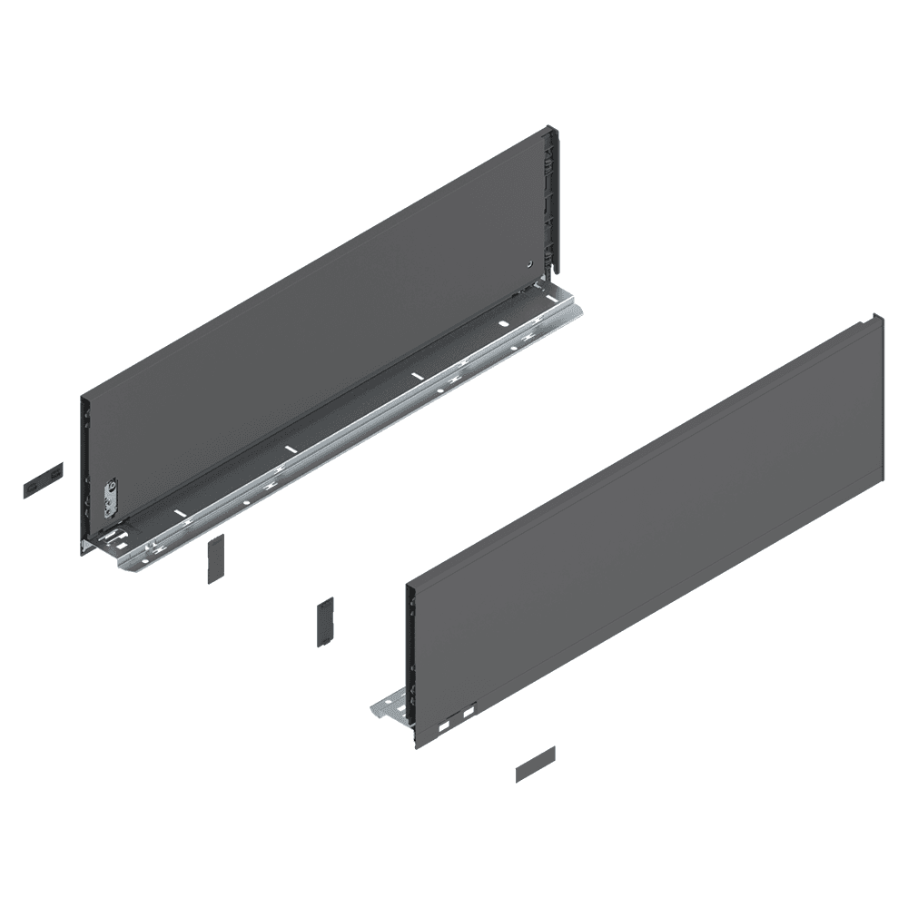 Legrabox Drawer Profile C-Height 7", Orion Gray, 20"