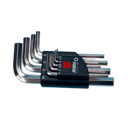 Zebra Allen Key Assortments, 10 Pieces, Short Version