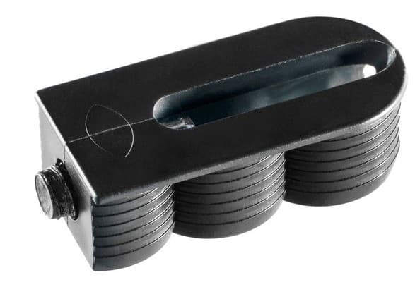 Lamello 186340 Cabineo 8 Connector for Center Panels Black Box of 500