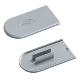 Lamello 186350F Cabineo Plastic Cover Caps Window Grey Box of 100