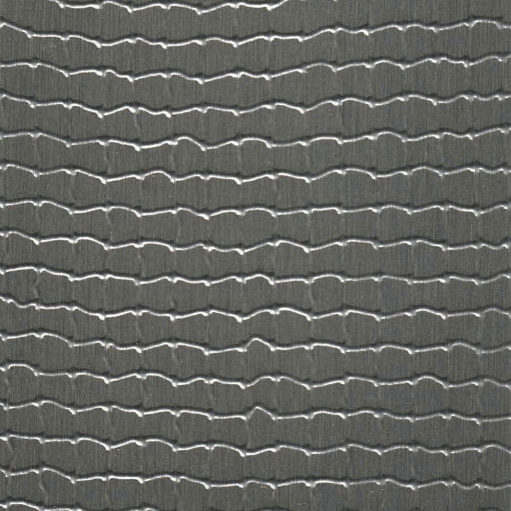 ATI Decorative Laminates Laminate, Color 256 NTZ Brushed Stainless Mesh, 96" x 48"