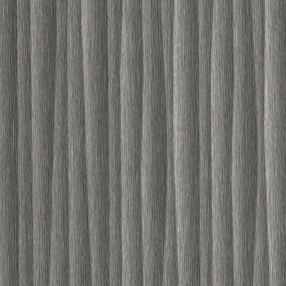 ATI Decorative Laminates Laminate, Color 256 PTK Brushed Stainless Reeds, 96" x 48"