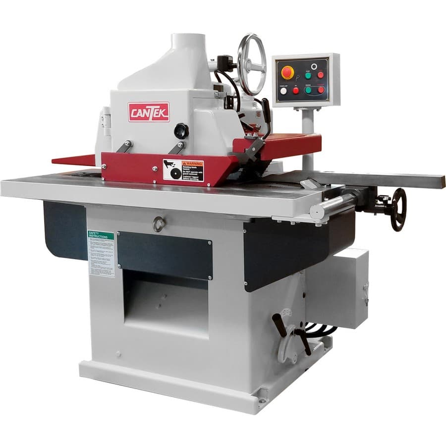 Cantek 303S 10" Single Blade Ripsaw  10HP Three Phase