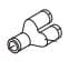 Blum 3073414 "Y" Quick Connector for M51P10XX Machines