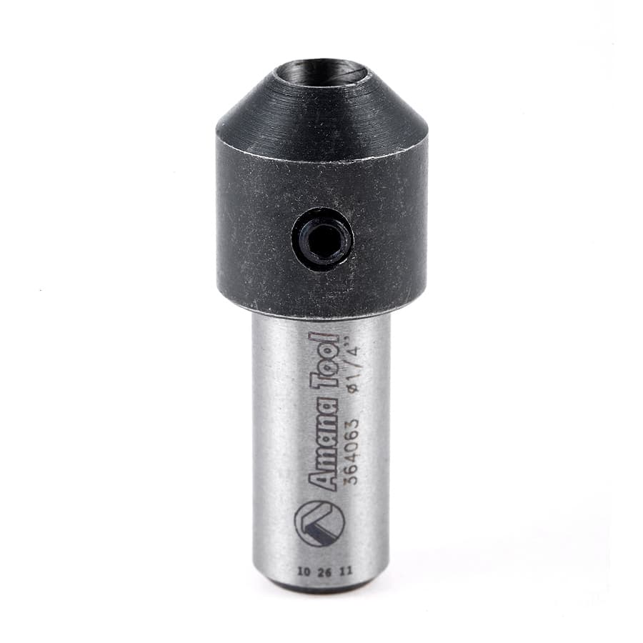 Amana Tool 364063 Drill Adapter 10mm Shank for 1/4" Drill