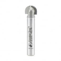 Amana Tool 45906 Carbide Tipped Core Box 3/16" Radius x 3/8" Dia x 1/4" x 1/4" Shank