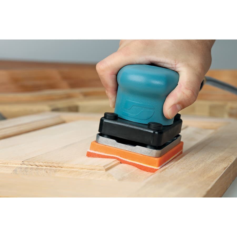 4" x 3" Dynabug II Orbital Sander, 3/32" Orbit Non-Vacuum with Hook & Loop Pad