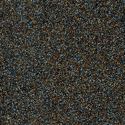 Solid Surface Sheet Color 621 Nero Terrazzo Matrix, 0.48" Thick 30" x 144"