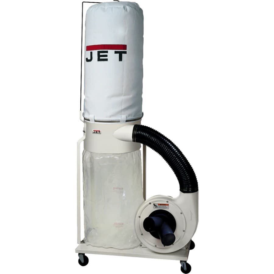 Jet Tools 708659K DC-1100VX-CX Dust Collector with 2-Micron Canister Kit 1-1/2HP Single Phase 115/230V