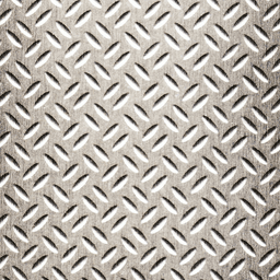 ATI Decorative Laminates Laminate, Color 924 GEK Brushed Aluminum Diamond Plate, 96" x 48"