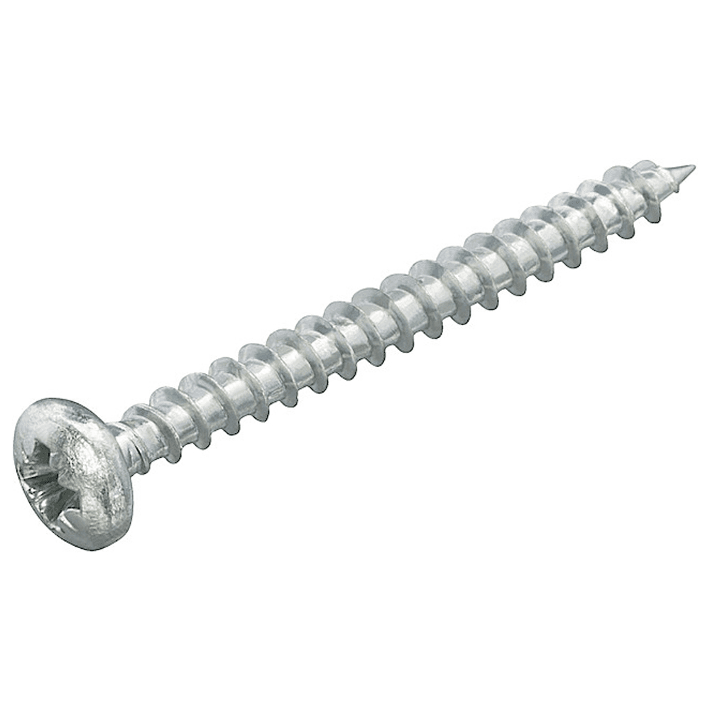 #6 x 1/2" Pan Head Hinge/Drawer Slide Screw, Phillips Drive Standard Thread and Regular Point, Antique Brass, Box of Thousand by R H Fasteners