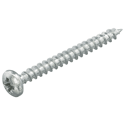 #6 x 1/2" Pan Head Hinge/Drawer Slide Screw, Phillips Drive Standard Thread and Regular Point, Antique Brass, Box of Thousand by R H Fasteners