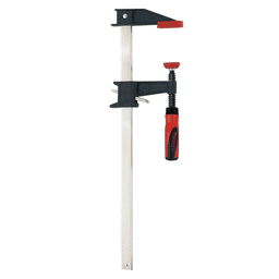 30" Clutch Style Bar Clamp with Wood Handle, 3-1/2" Throat Depth