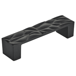 3-3/4" Calathea Handle Pull, Matte Black