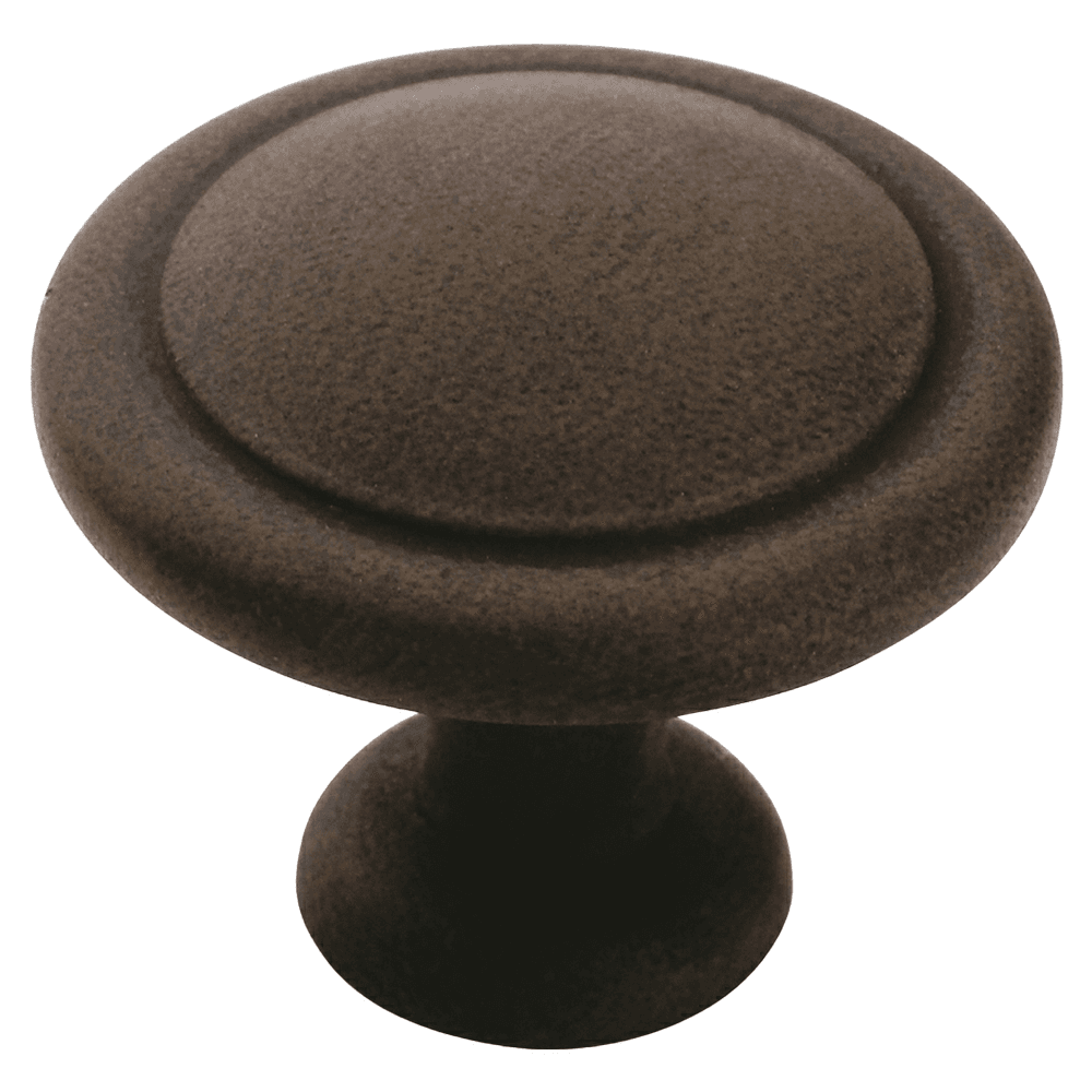 1-1/4" Everyday Heritage Round Knob, Antique Rust, 1-1/16" Projection