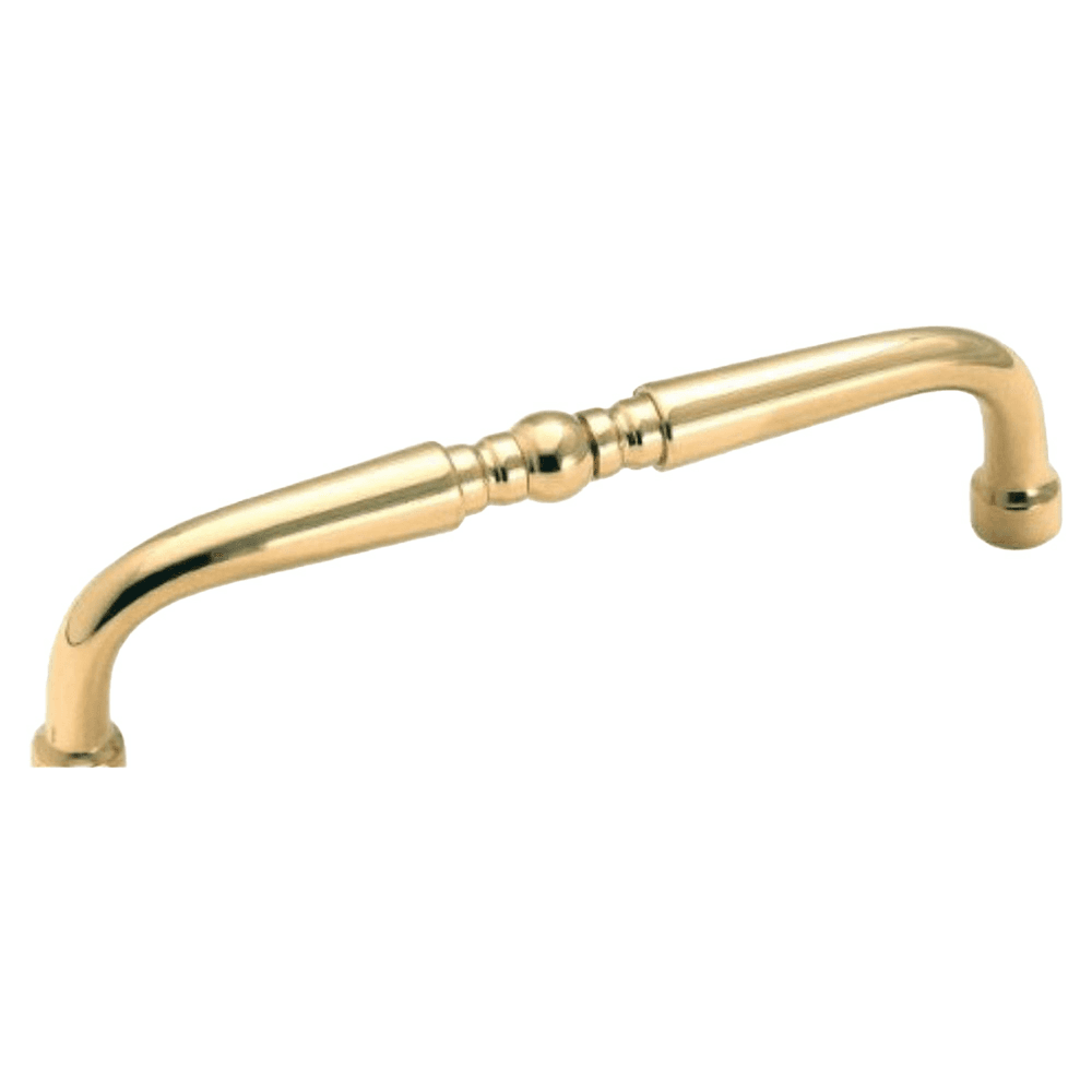 4" Allison Value Hardware Handle Pull, Polished Brass