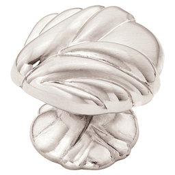 1-3/8" Expressions Oval Knob, Sterling Nickel