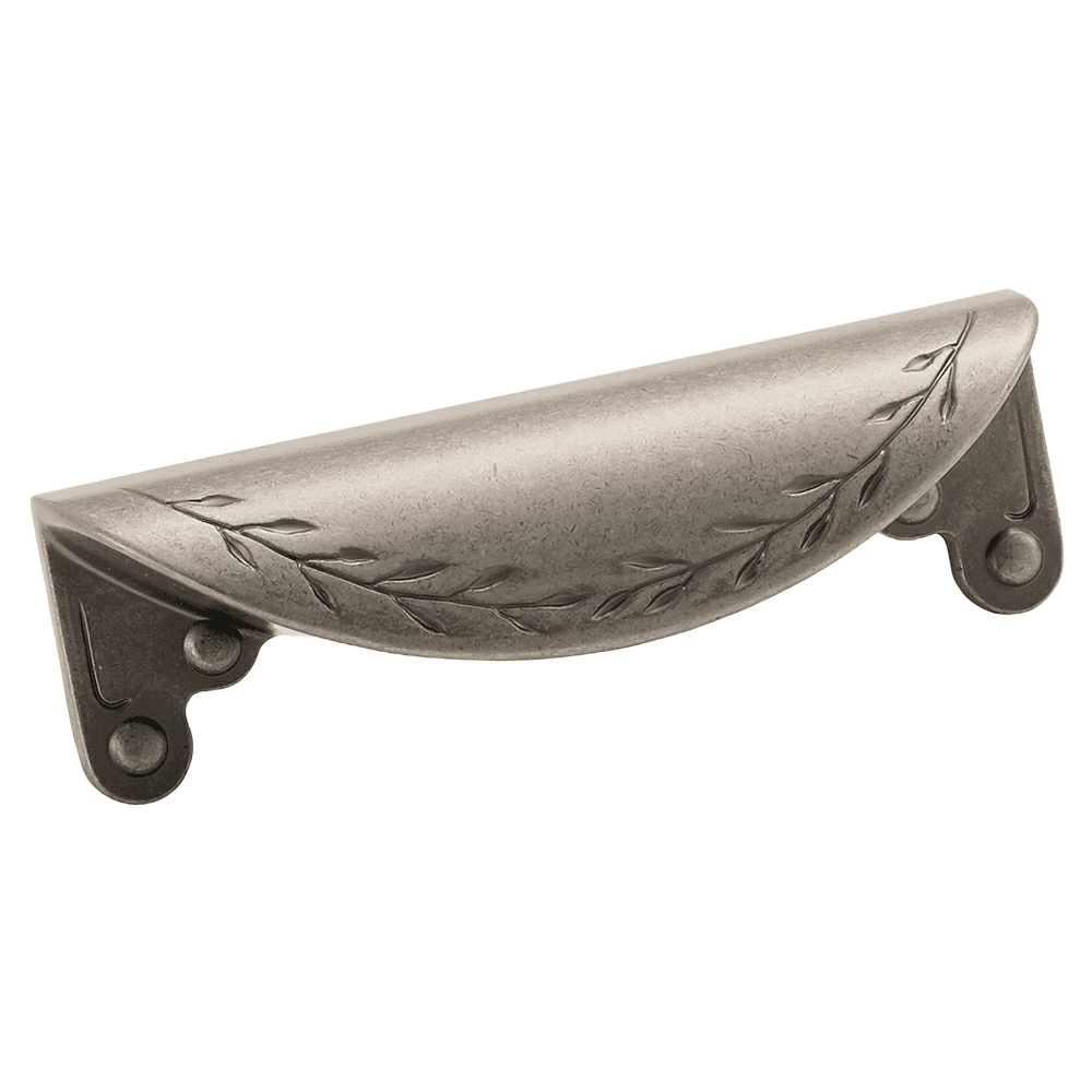 3" Nature's Splendor Cup Pull, Weathered Nickel