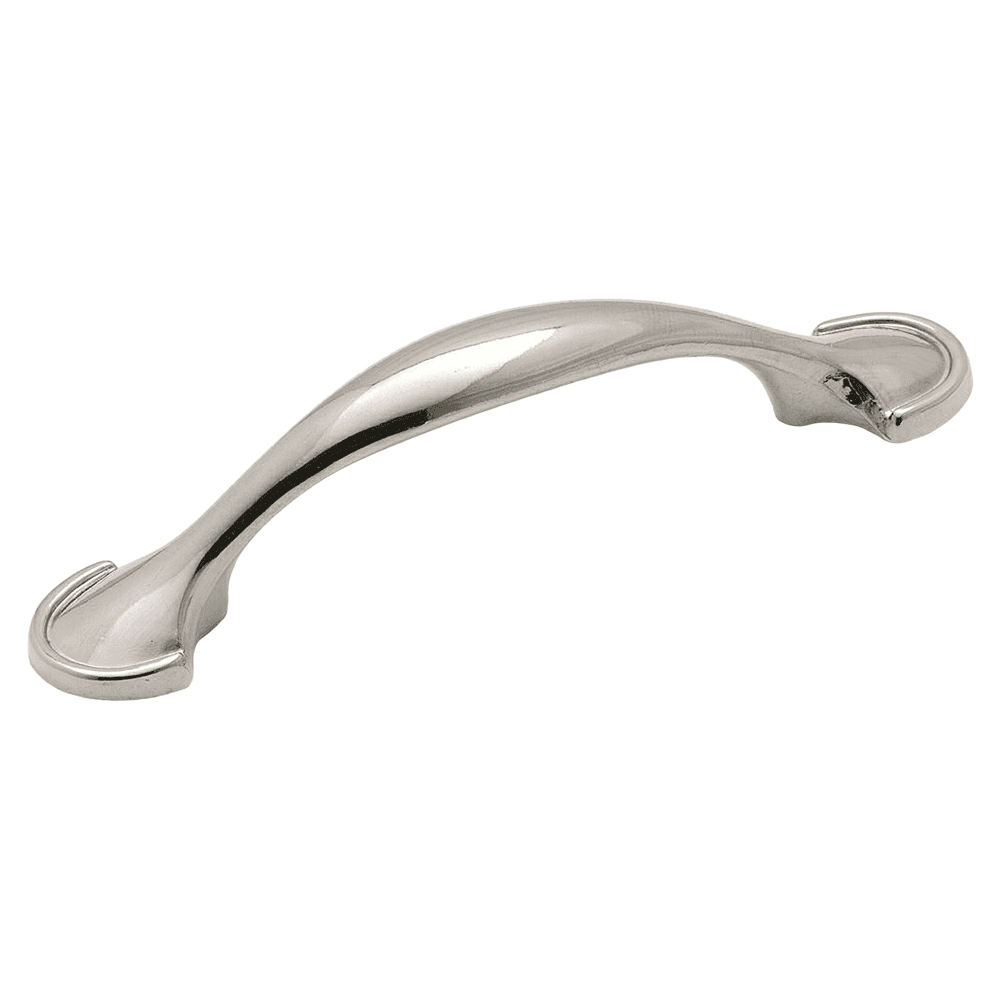 3" Everyday Heritage Arch Pull, Polished Chrome, 4-5/8" Length