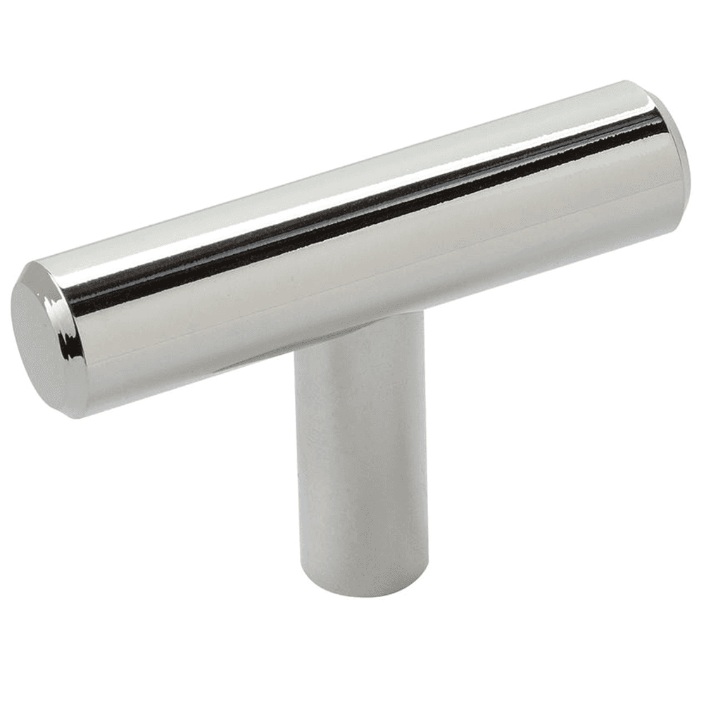 1-15/16" T-Knob, Polished Nickel