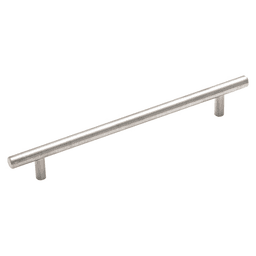 7-9/16" T-Bar Pull, Stainless Steel, 9-15/16" Length