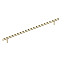 16-3/8" Bar Pulls Cabinet Pull, Golden Champagne