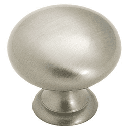 1-1/4" Allison ™ Value Round Knob, Satin Nickel Finish, 1-3/8" Projection