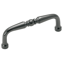 3" Allison Value Hardware Handle Pull, Black Nickel, 3-3/8" Length