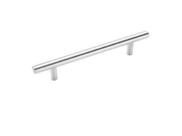 5-1/16" T-Bar Pull, Stainless Steel, 7-3/8" Length