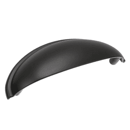 5-1/6" Allison™ Value Hardware Cup Pull, Matte Black