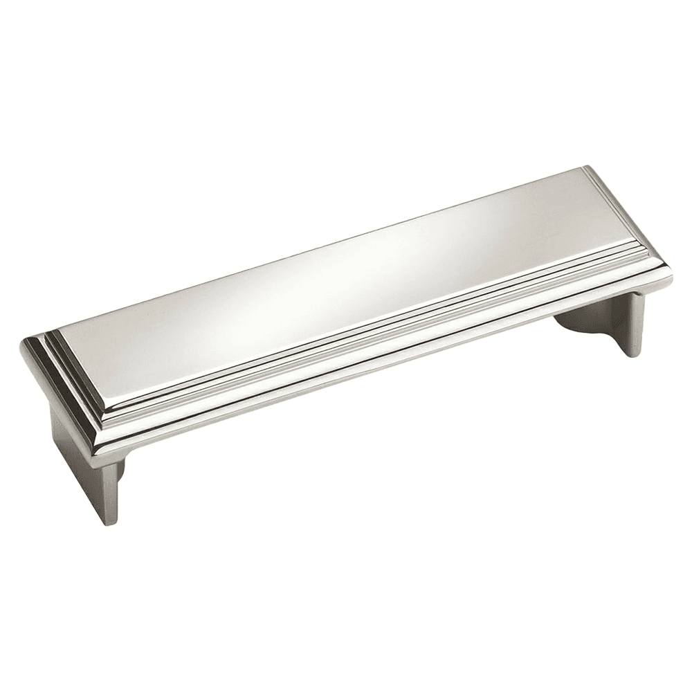 3" Manor Cup Pull, Polished Chrome