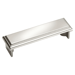 3" Manor Cup Pull, Polished Chrome