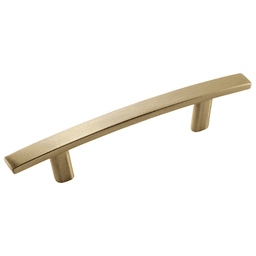 3" Cyprus Arch Pull, Golden Champagne