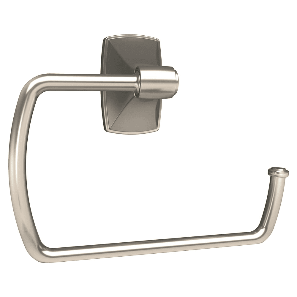 Clarendon Towel Ring, Satin Nickel