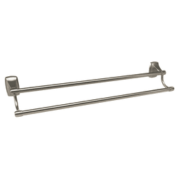 Clarendon 24" Double Towel Bar, Satin Nickel