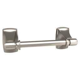 Clarendon Pivoting Double Post Tissue Roll Holder, Satin Nickel